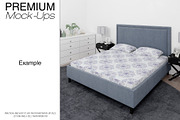 Bedding Mockups - Duvet Sheet Shams, a Product Mockup by mock-ups (Thumbnail 14 of 22)
