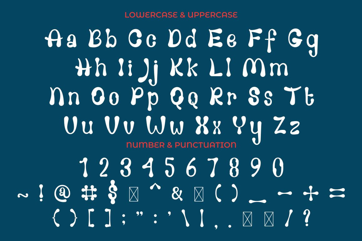 Snow Away - Quirky Winter Font, a Font by PutraCetol Studio (Photo 10 of 17)
