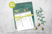 Tied Invitation+RSVP Mockup, a Print Template by Hype Your Prints (Thumbnail 6 of 7)