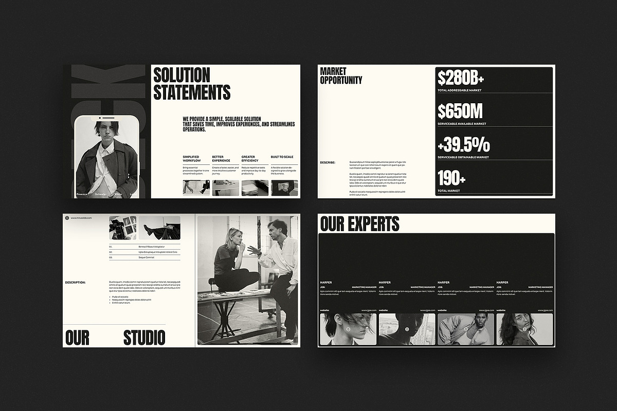 Pitch Deck Presentation Template, a Presentation Template by Studio Monova (Photo 9 of 15)