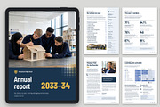 High School Annual Report Template, a Brochure Template by BrandPacks (Thumbnail 6 of 6)