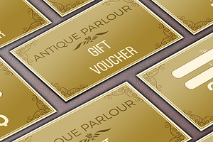 Antique Store Gift Voucher