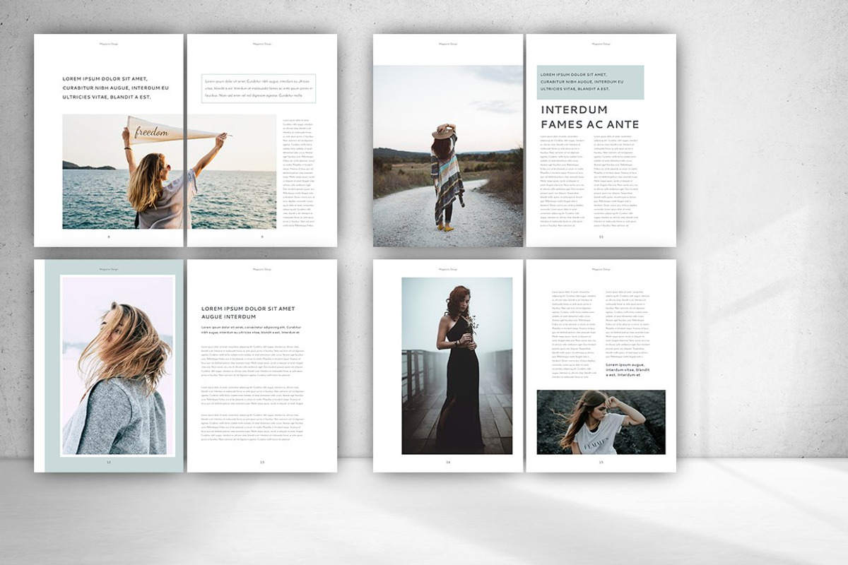 Magazine Bundle, a Magazine Template by design_pick (Photo 9 of 21)