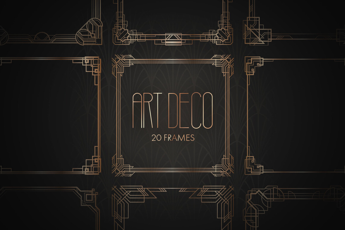 Art Deco Big Bundle • Save 30%, an Object Graphic by Olga Ryzychenko (Photo 4 of 5)