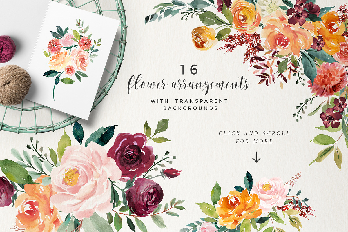 Watercolor Clipart - Paprika, an Illustration by Twigs and Twine (Photo 5 of 12)