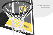 Basketball Backboard Mockup Set, an Advertising Mockup by Country4k (Thumbnail 3 of 4)