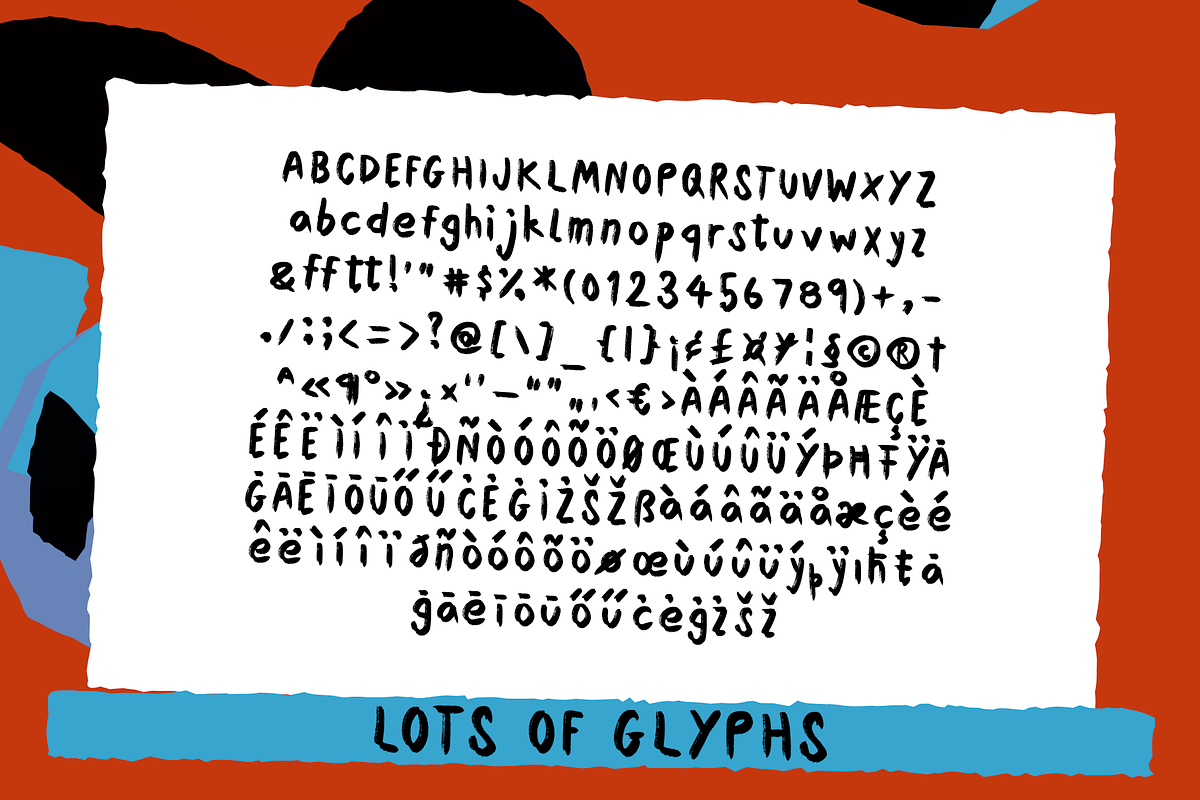 Heavy Handed Handmade 4 Font Family, a Handwritten Font by Maker Fonts (Photo 8 of 13)
