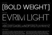 Evrim Sans Serif Font, a Sans Serif Font by PixelHive Pro (Thumbnail 2 of 20)
