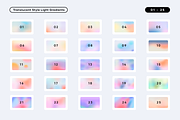 50 Translucent Style Light Gradients, a Texture Graphic by Asylab (Thumbnail 2 of 20)