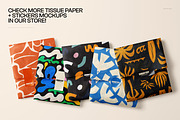 Tissue with Vertical Label Mockup, a Packaging Mockup by creatsy5 (Thumbnail 5 of 6)