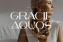 Gracie Aquos - Elegant Sans Serif