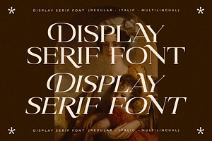 Baroon Casooal Display Serif Font