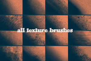 26 Premium Grain And Texture Brushes