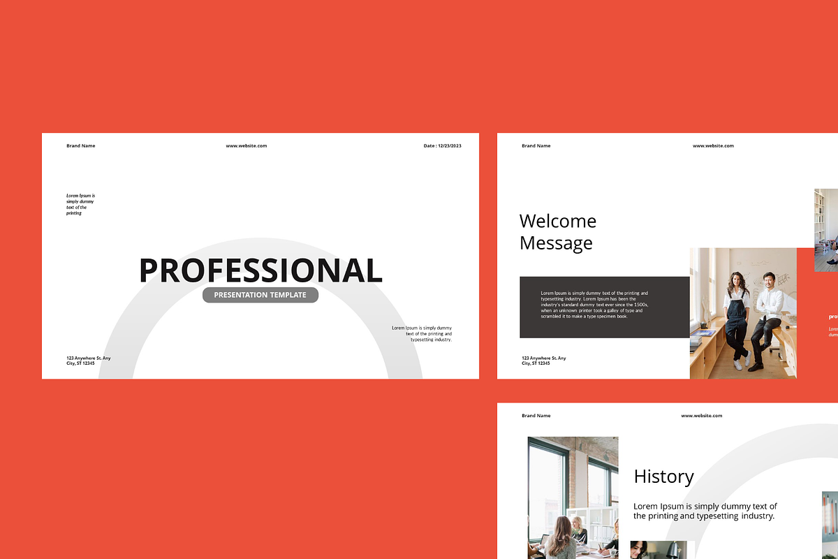 Professional Keynote Canva Template, a Presentation Template by Spesifikstd (Photo 8 of 8)