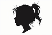 Woman Profile Silhouette Set, an Illustration by jahid234 (Thumbnail 4 of 9)