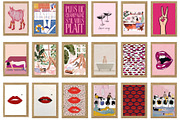 Pink Aesthetic Prints Girly wall art, an Arts & Entertainment Photo by Chipshpow Graphics (Thumbnail 7 of 8)