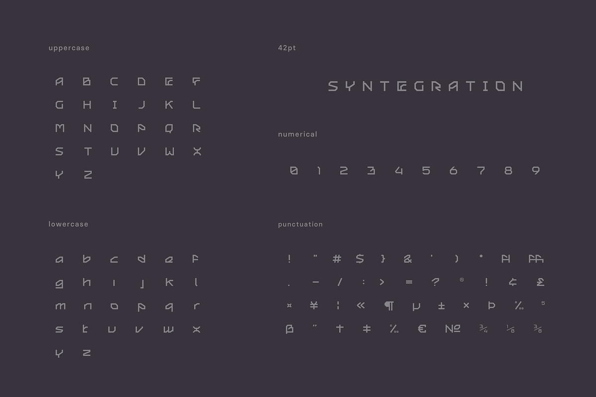 Frav Futuristic Tech Font, a Font by baqoos (Photo 8 of 8)