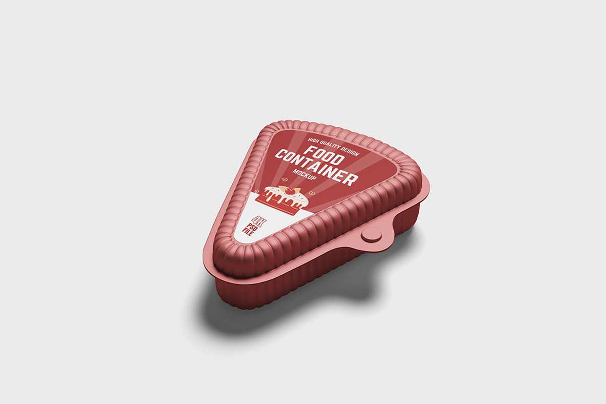 Editable Food Container Mockup, an Advertising Mockup by bimockup (Photo 2 of 6)