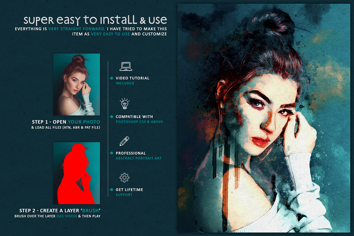 70+ Photoshop Action Mega Bundle, an Action Add-On by A R T M A R T (Photo 16 of 88)