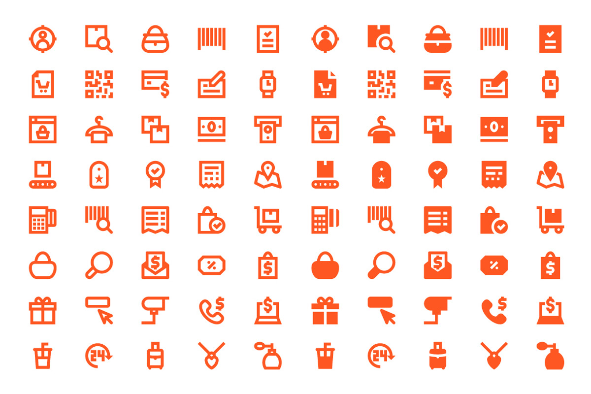 160 Shopping Material Design Icons, a Solid Icon by Creative Stall (Photo 4 of 4)