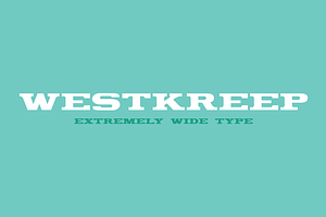 Westkreep Font