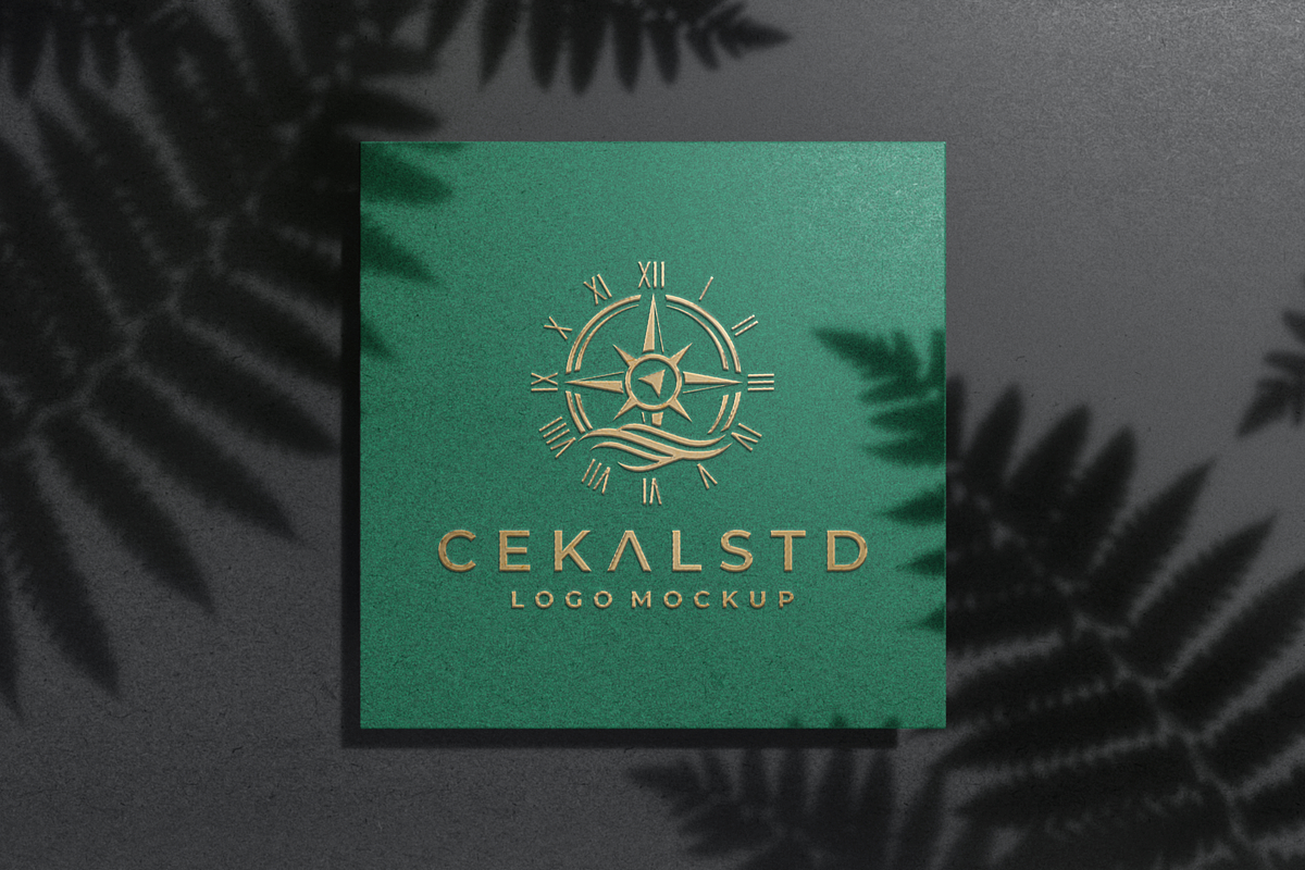 Luxury Logo Mockup, a Books & Magazine Mockup by Cekal_std (Photo 2 of 2)