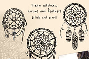 Tribal skull & feathers, a Decorative Illustration by Live line (Thumbnail 4 of 5)
