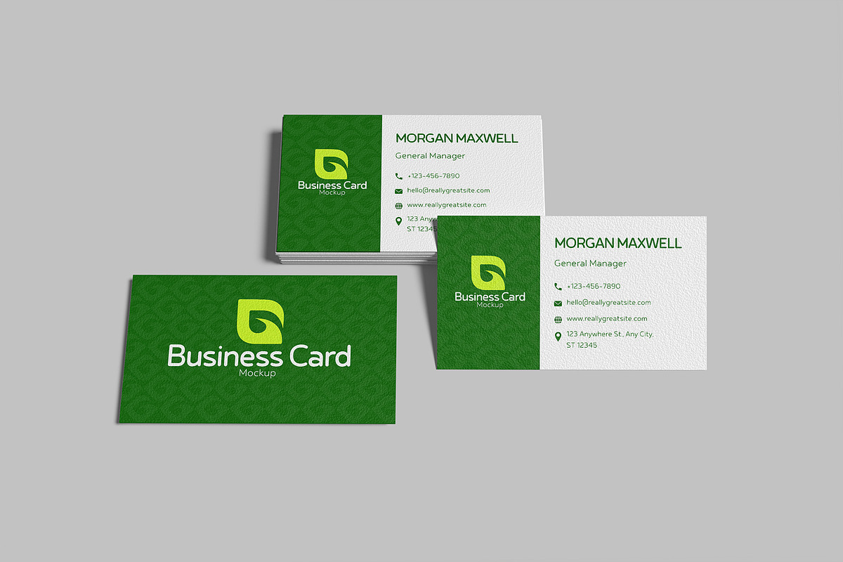 Business Card Mockup, an Advertising Mockup by Bangdastudio (Photo 4 of 5)