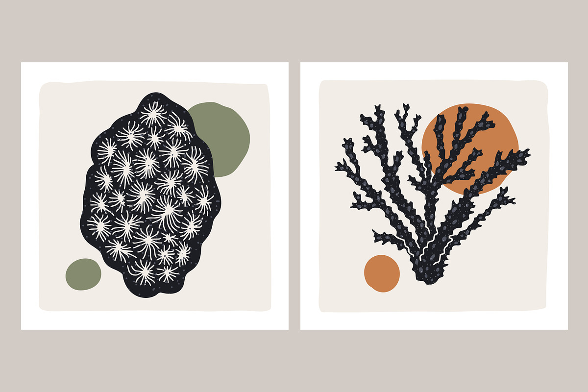 Corals and seaweed posters, wall art, a Decorative Illustration by Good Studio (Photo 6 of 11)