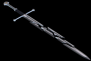 Narsil/Anduril Lord Of The Rings 3D