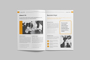 Company profile, a Brochure Template by Tanber Hossen (Thumbnail 3 of 13)