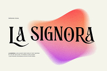 La Signora - Display Serif