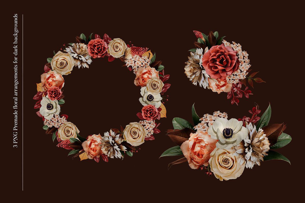 Isolated real flowers clipart set, an Object Graphic by The Graphic Parade (Photo 6 of 14)