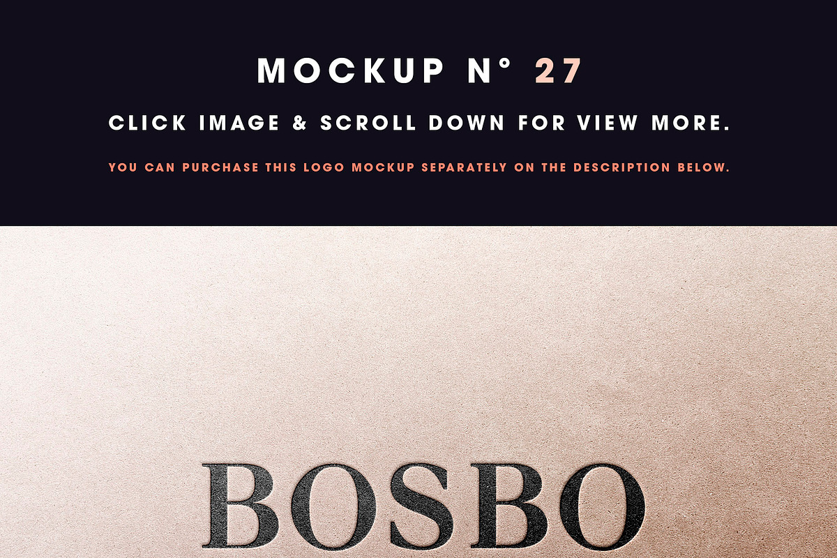 50 Logo Mockup Branding Bundle - V3, an Advertising Mockup by Asylab (Photo 33 of 57)