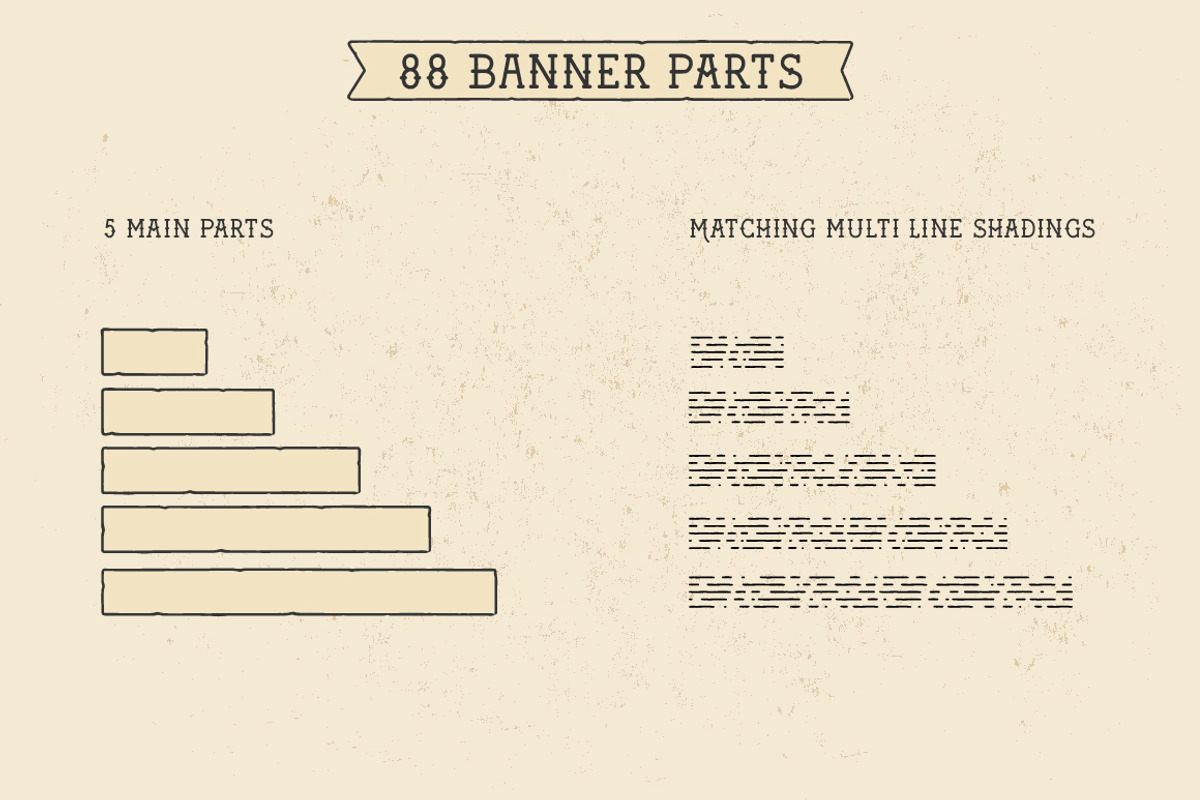 Flat Banner Creator for Illustrator preview 6