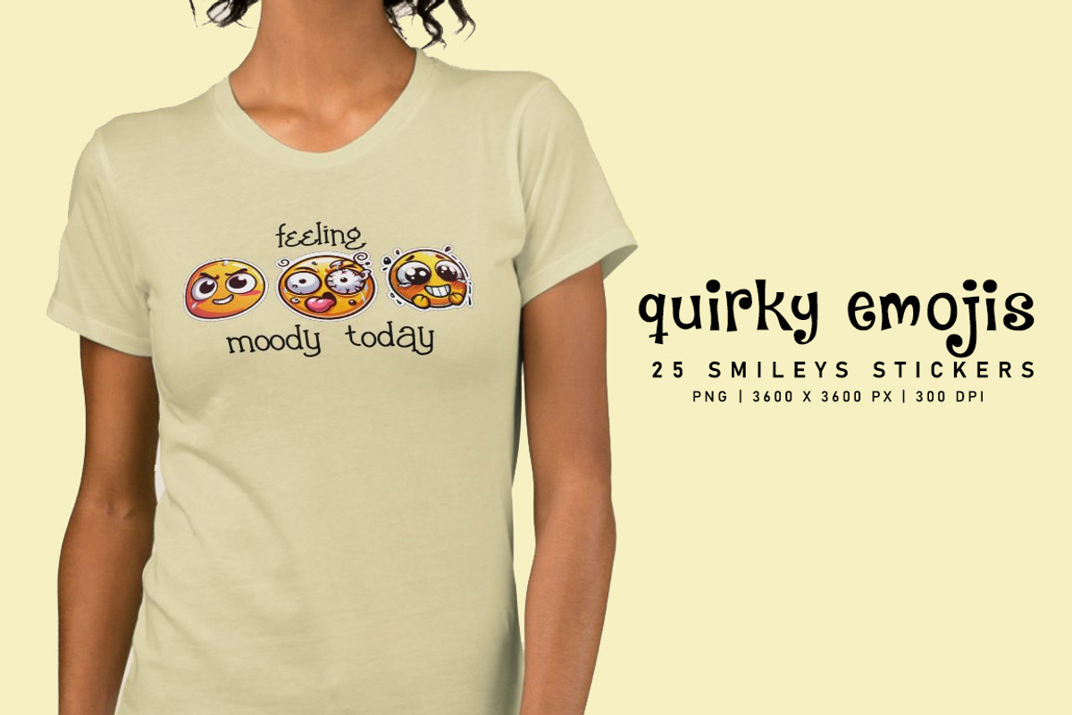 Quirky Emojis, an Emoji Icon by Digital Art Creations (Photo 5 of 7)