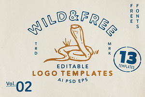 Wild Outdoors Adventure Logos 2
