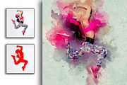 Artistic Watercolor Photoshop action, an Action Add-On by Design Forest (Thumbnail 9 of 9)