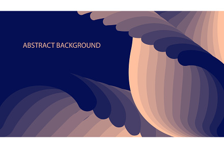 Abstract Banner with Geometric form