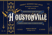 Houstonville - Victorian Font, a Serif Font by Roams Type (Thumbnail 1 of 6)