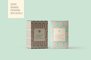40 Geometric Patterns Blues+Pastels, a Pattern Graphic by Suphansa (Thumbnail 2 of 12)