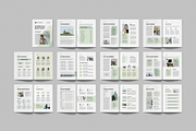 Annual Report | MS Word & Indesign, a Brochure Template by Leaflove (Thumbnail 2 of 10)