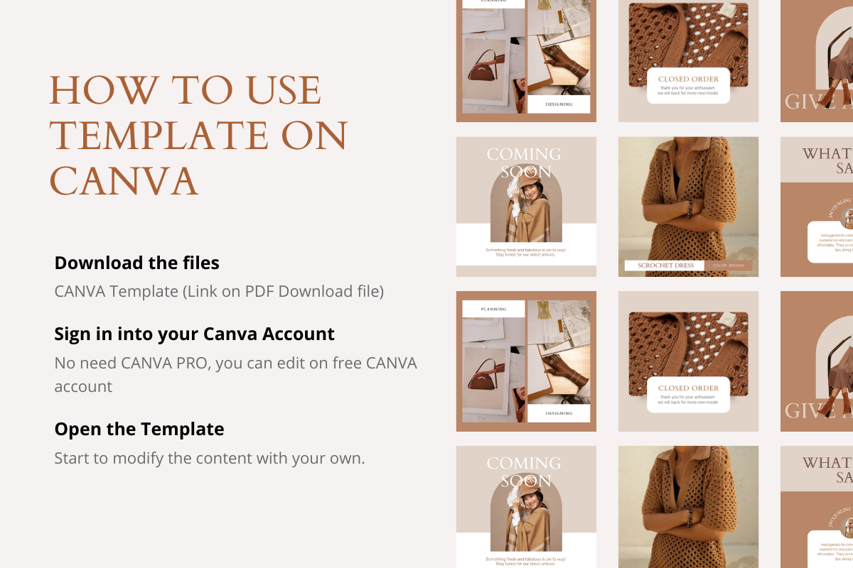 Mini Fashion Product, a Social Media Template by Kawalan Studio (Photo 3 of 8)