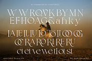 Qestero | Exotic Display Font, a Serif Font by Pentagonistudio (Thumbnail 9 of 11)