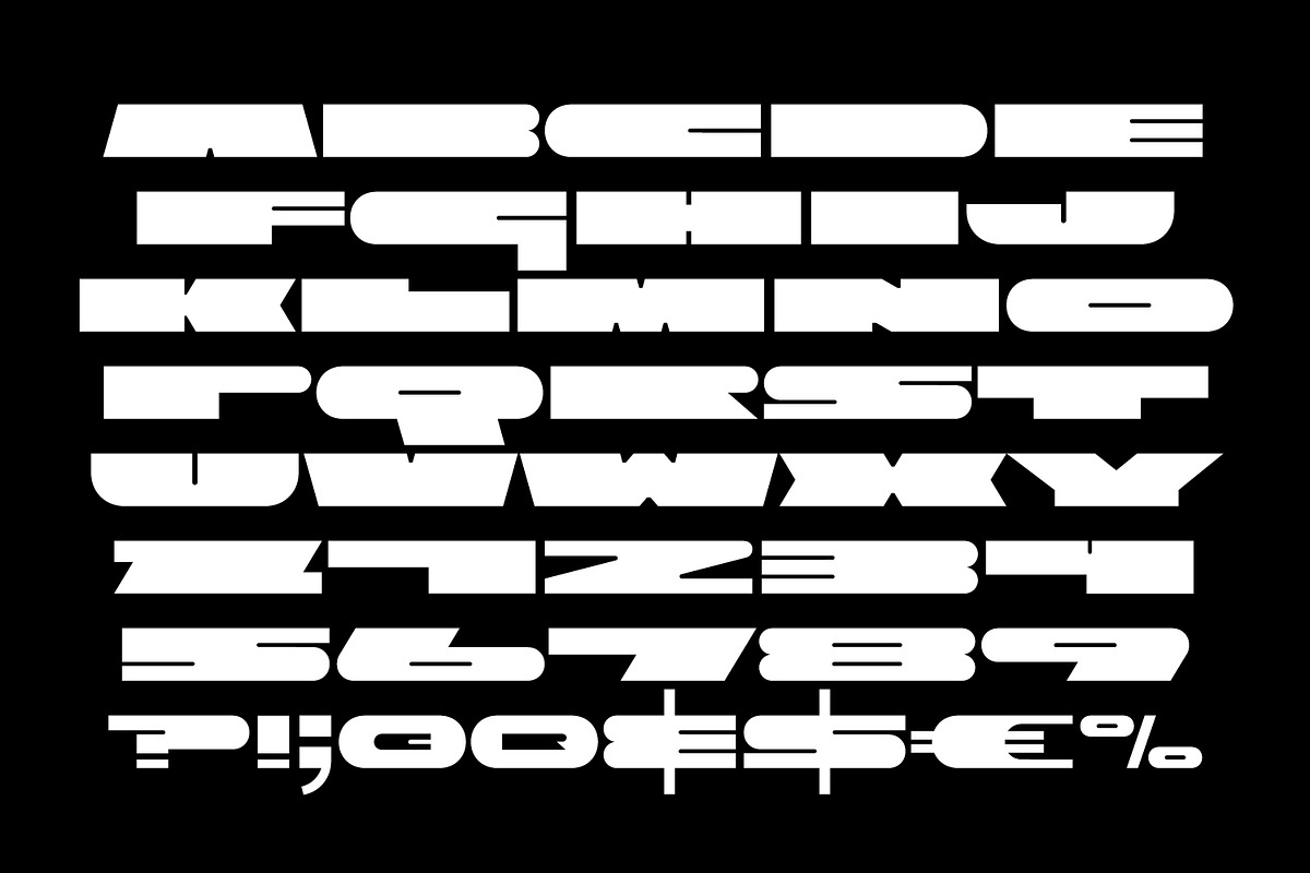 Buck Heavy, a Font by Here  FF (Photo 16 of 20)
