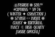 AO Katana - Display Typeface, a Serif Font by OwunStudio (Thumbnail 10 of 21)