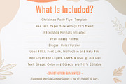 Christmas Party Flyer, a Flyer Template by DesignDevisers (Thumbnail 8 of 8)