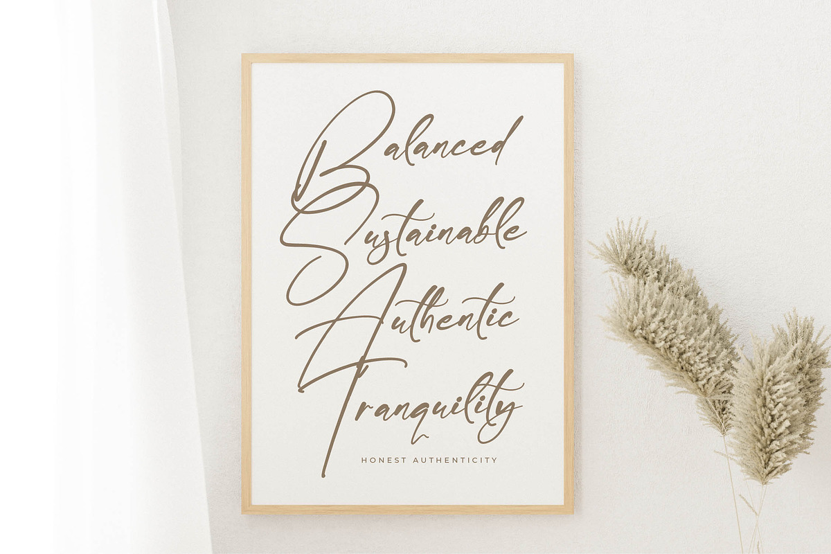 Sunlightter, a Script Font by Integritype Studio (Photo 4 of 15)