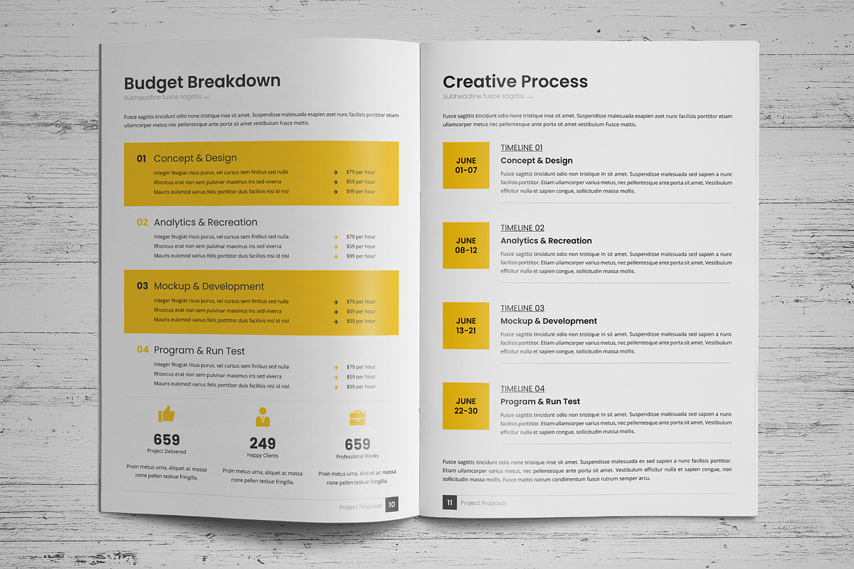 Project Business Proposal v6, a Brochure Template by Miyaji75 (Photo 7 of 18)