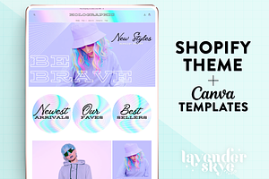 Holographic Shopify Theme